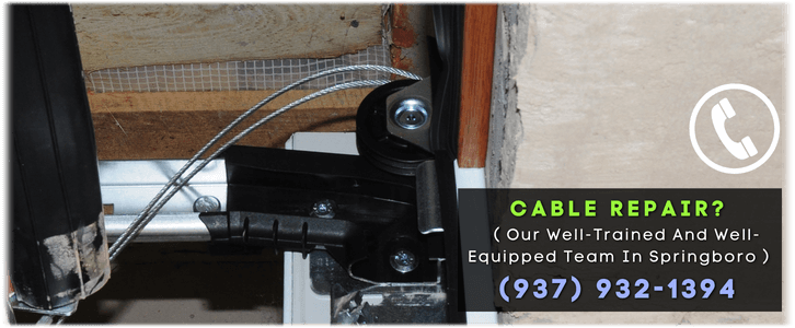 Garage Door Cable Replacement Springboro Ohio