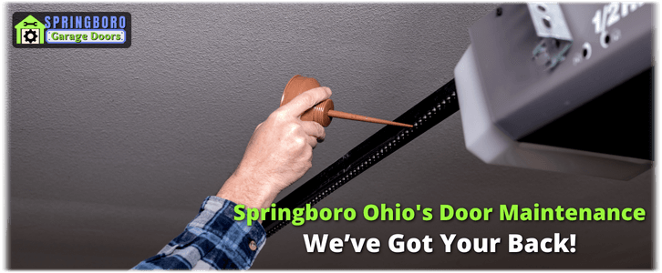 Garage Door Maintenance Springboro Ohio